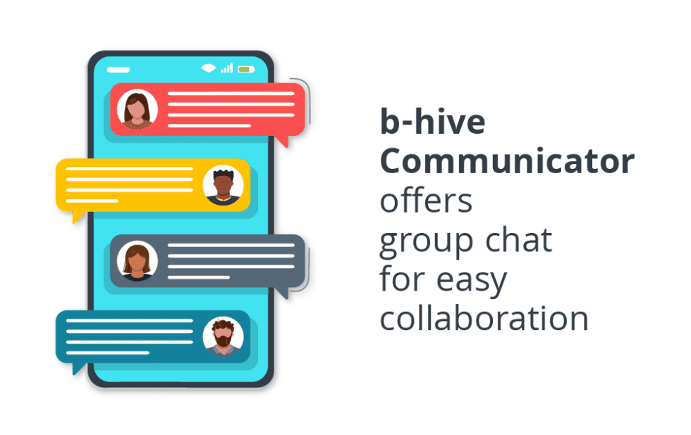 B-hive Communicator Offers Group Chat For Easy Collaboration | Broadvoice